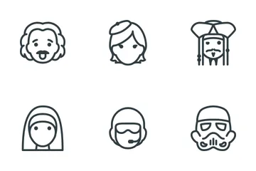 People & Avatars Icon Pack