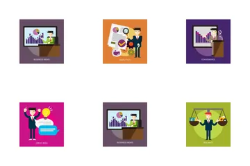 People Business Icon Pack