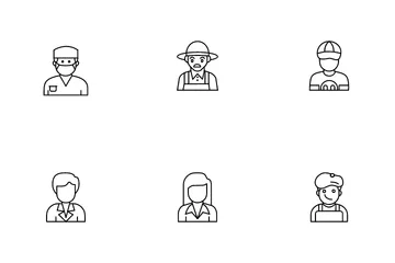People Character Avatar Icon Pack