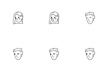 People Expression Icon Pack