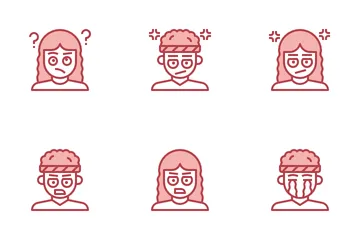 People Expressions Icon Pack