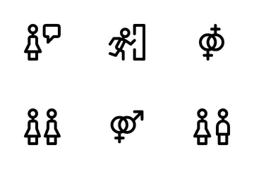 People & Gender Icon Pack