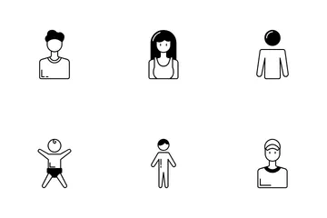People Infographic Icon Pack