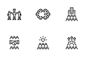 People Organization Icon Pack