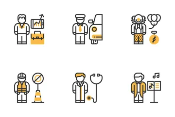 People Profession Icon Pack