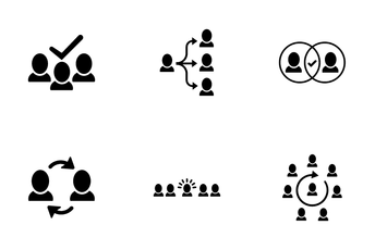 People Relations Icon Pack