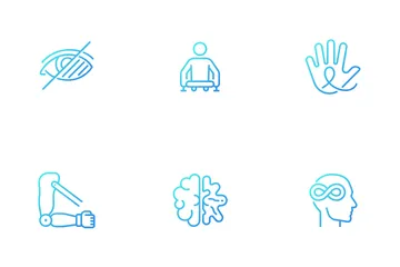 People With Disabilities Icon Pack