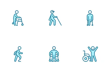 People With Disabilities Icon Pack