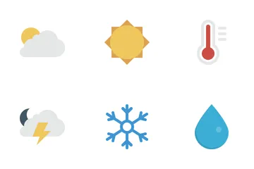 Ícones pequenos: clima Pacote de Ícones