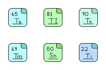 Periodensystem Symbolpack