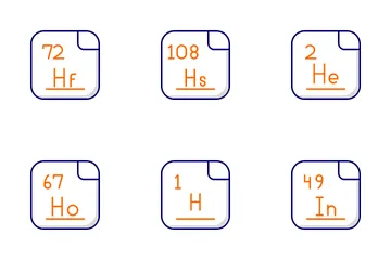 Periodensystem Symbolpack