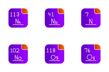 Periodensystem Symbolpack