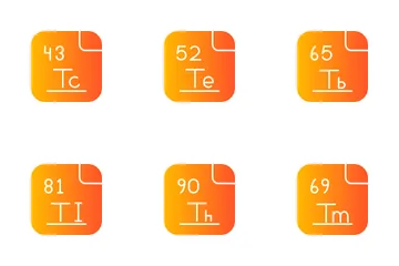 Periodensystem Symbolpack