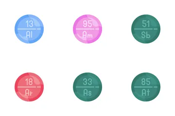 Periodensystem Symbolpack