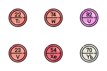 Periodensystem Symbolpack