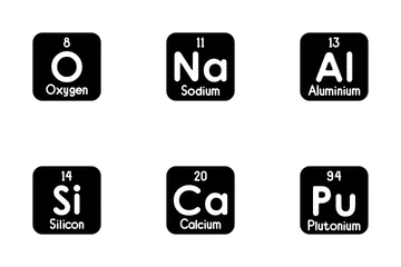 Periodensystem Symbolpack