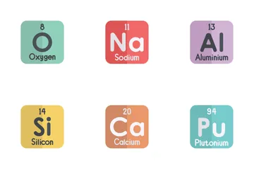 Periodensystem Symbolpack