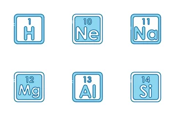 Periodensystem Symbolpack