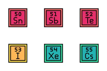 Periodensystem Symbolpack