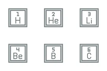 Periodensystem Symbolpack