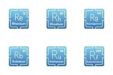 Periodensystem Symbolpack