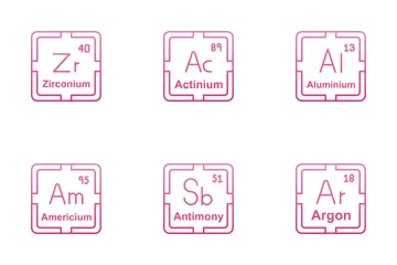 Periodensystem Symbolpack