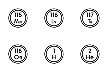 Periodic Table Icon Pack