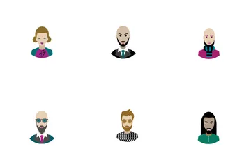Person Avatars Icon Pack