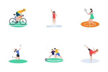 Persona de deportes Paquete de Iconos