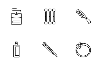 Personal Care Product Icon Pack