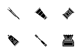 Personal Care Product Icon Pack