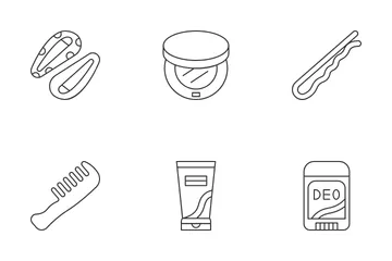 Personal Care Products Icon Pack