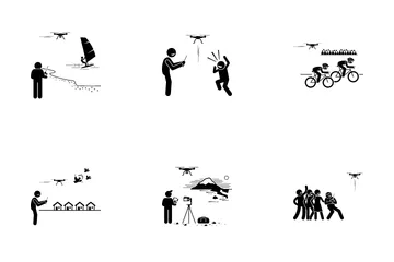 Personal Drone Icon Pack