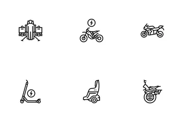 Personal Transport Icon Pack