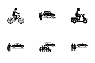 Personal Transportation Icon Pack
