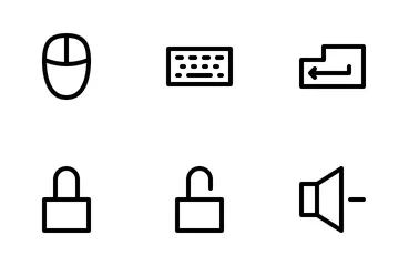 Persönlicher Computer Icon Pack