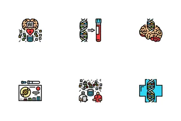 Personalized Medicine Genomics Icon Pack