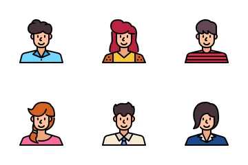 Avatar de personnes Pack d'Icônes