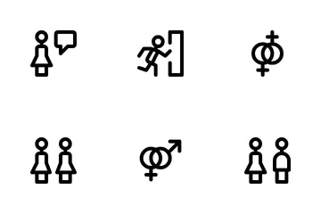 Personnes et genre Pack d'Icônes