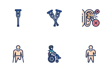 Persons With Disabilities Icon Pack