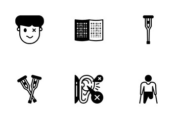 Persons With Disabilities Icon Pack