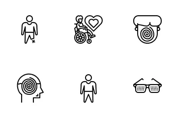 Persons With Disabilities Icon Pack