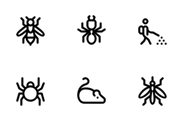 Pest Control Icon Pack