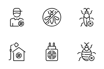 Pest Control Icon Pack