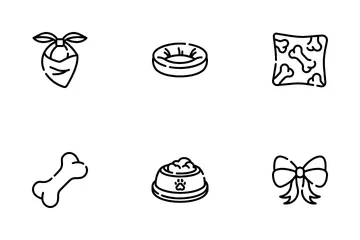 Pet Accessories Icon Pack