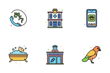 Pet Care Icon Pack