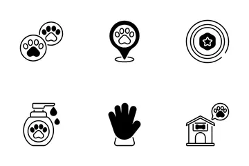 Pet Care And Services Icon Pack