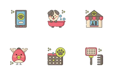 Pet Care Icon Pack