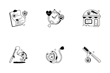 Pet Care Icon Pack