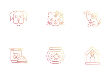 Pet Care Icon Pack